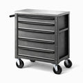 Stahl Werkzeugwagen mit 5 Schubladen Grau 85x40x75 cm