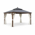 Pavillon mit Aluminiumrahmen und Stahldach 300x400 cm
